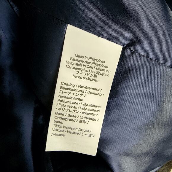 NEW J. Crew Willa Classic Black Faux Leather Blazer Size 6 - Picture 11 of 15